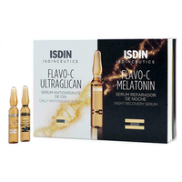 Набор ISDIN (Сывор.дневная FLAVO-C ULTRAGLICAN 10*2мл+Сыворотка ночная FLAVO-C MELATONIN 10*2мл)