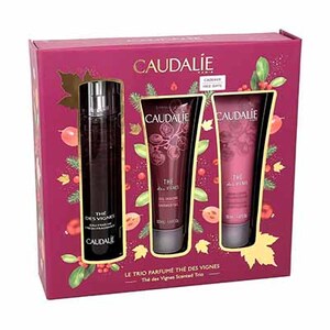 Набір Caudalie2521 Thé des Vignes (Гель Ті де Вінь+Крем д/тіла+Вода туал. Тігрейп Вінь по 50мл)