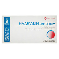 Налбуфин-Микрохим р-н д/ин. 10 мг/мл 1 мл амп. №10