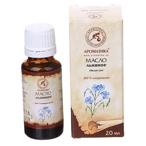 Масло Ароматика косметическое льна 20мл
