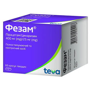 Фезам капсули 60 шт. (10х6)