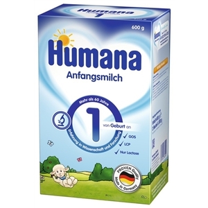 Суміш Humana-1 з пребіотиками молочна 600 г
