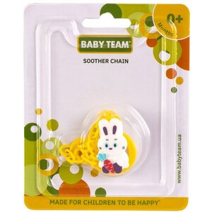 Цепочка Baby Team 3332 для пустышки Зверюшки