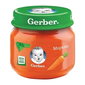 Пюре Gerber Морковь 80 г