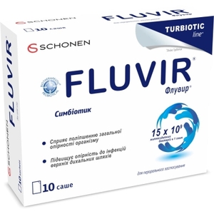 Флувир порошок в саше 3,93г №10