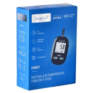 Глюкометр LONGEVITA Family