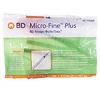 Шприц инсулиновый Micro-Fine Plus U-100 с иглой 29G (0.33x12.7мм) 0,5мл №10 BD