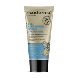 Гель-эксфолиант Ecoderma д/лица с бамбук.микрочаст. и семенами киви 150мл