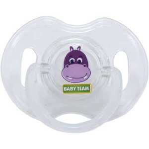 Пустышка Baby Team 3102 силиконовая ортодонтическая 6+ TRITAN-пластик