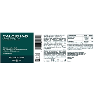 Витамин Principium Кальций К-D табл. №60