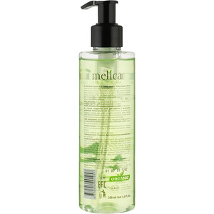 Засіб Melica Organic Ніжний очищувальний для обличчя з рослинними екстрактами 200 мл