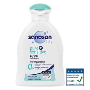 Масло Sanosan Baby детское гипоаллергенное для чувствительной кожи 200мл
