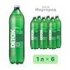 Вода DETOX минеральная сильногазированная 1 л