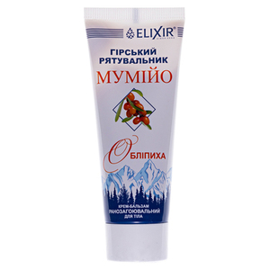 Крем-бальзам Еліксир Гірський Спасатель Мумійо обліпиха 75 мл