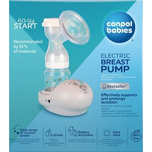 Молокоотсос Canpol 12/21 EasyStart электрический