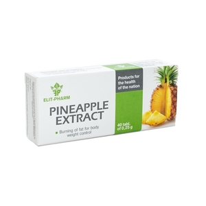 Ананаса экстракт табл.0,25г №40 Элит-фарм