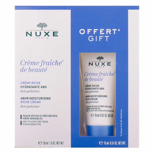 Набор NUXE Creme Fraiche Крем насыщенный 30мл+15мл