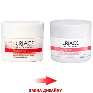 Крем Uriage Розельян Риш против покраснений для лица 50мл