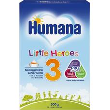 Суміш Humana-3 суха молочна Маленькі герої 500 г