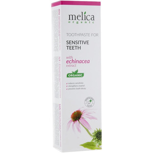 Зубна паста Melica Organic Для чутливих зубів з екстрактом ехінацеї 100 мл