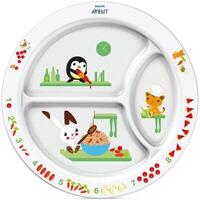 Тарілка Avent 702/00 з малюнками 12+ міс