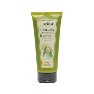 Маска Melica Organic Регенеруюча для волосся з екстрактами лопуха та оливок 200 мл