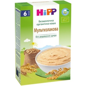 Каша HIPP 30405 безмолочная органическая мультизлаковая 200 г