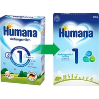 Суміш Humana-1 з пребіотиками молочна 300 г