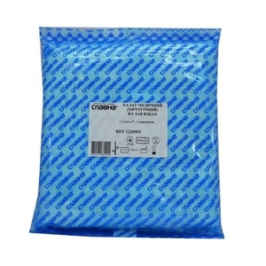 Халат Славна мед.хір.стер.р.L (50-52) 90см на завяз.(спанбонд)