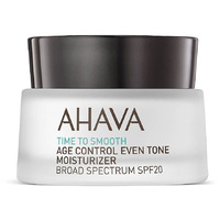 Крем Ahava для обличчя зволожуючий, що омолоджує, вирівнює тон SPF20 50мл