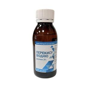 Перекись водорода раствор 3% по 100 мл во флаконе - Виола