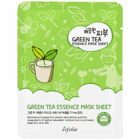 Маска Esfolio Esfolio Pure Skin тканевая для лица с зеленым чаем 25мл