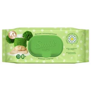 Салфетки Smille Baby Алоэ+ромашка №72