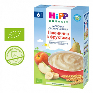 Каша HiPP 3141 Био-молочная пшеничная Нежные фрукты 250г