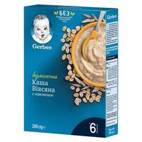 Каша Gerber безмолочна вівсяна з пшеницею 200г