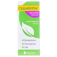 Седафітон краплі по 50 мл у флаконі 1 шт.