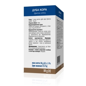 Дуба кора по 50 г у пачках - Віола