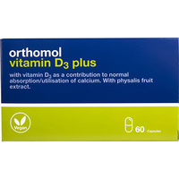 ДУБЛЬ Orthomol Vitamin D3 Plus капс.№60 (для кісткового скелету та структури кісток)