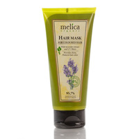 Маска Melica Organic Для окрашенных волос с экстрактом лаванды и УФ-фильтрами 200 мл