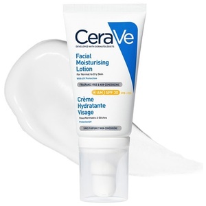 Крем CeraVe Дневной увлажн. для нормальной и сухой кожи лица SPF30 52 мл