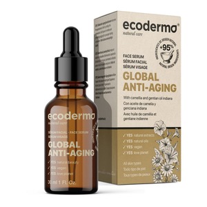 Сироватка Ecoderma д/облич. антивік.з олією камелії та екстр. індійської генціани 30мл