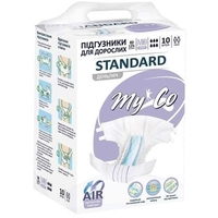 Подгузники MyCo д/взрослых STANDARD р.M/2 №10