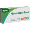 Мемантин-Тева таблетки по 10 мг 28 шт. (14х2)