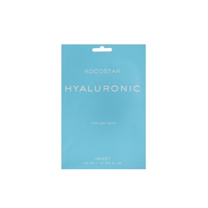Маска Kocostar Hyaluronic mask с гиалуроновой кислотой для увлажнения сухой и чувствительной кожи