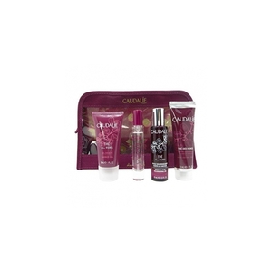 Набір Caudalie2612 Body Care Ritual Set (Thе des Vignes)(Енергетична туалетна вода 10мл+Живильна олія д/тіла та волосся 15мл+Гель д/душу 30мл+Крем д/рук та нігтів 30мл)