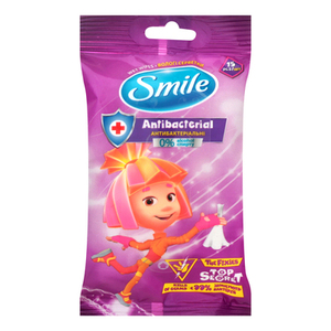 Салфетки влажные Smile Фиксики №15