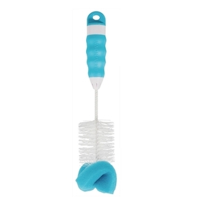 Baby-Nova 2 в 1 щітка для миття пляшок та сосок