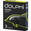 Презервативи Dolphi ребристі №3