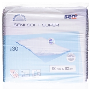 Пеленки SENI Soft Super впитывающие 90*60см №30