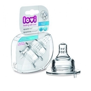 Соска LOVI 18/711 (18/751) силиконовая динамич. средняя
